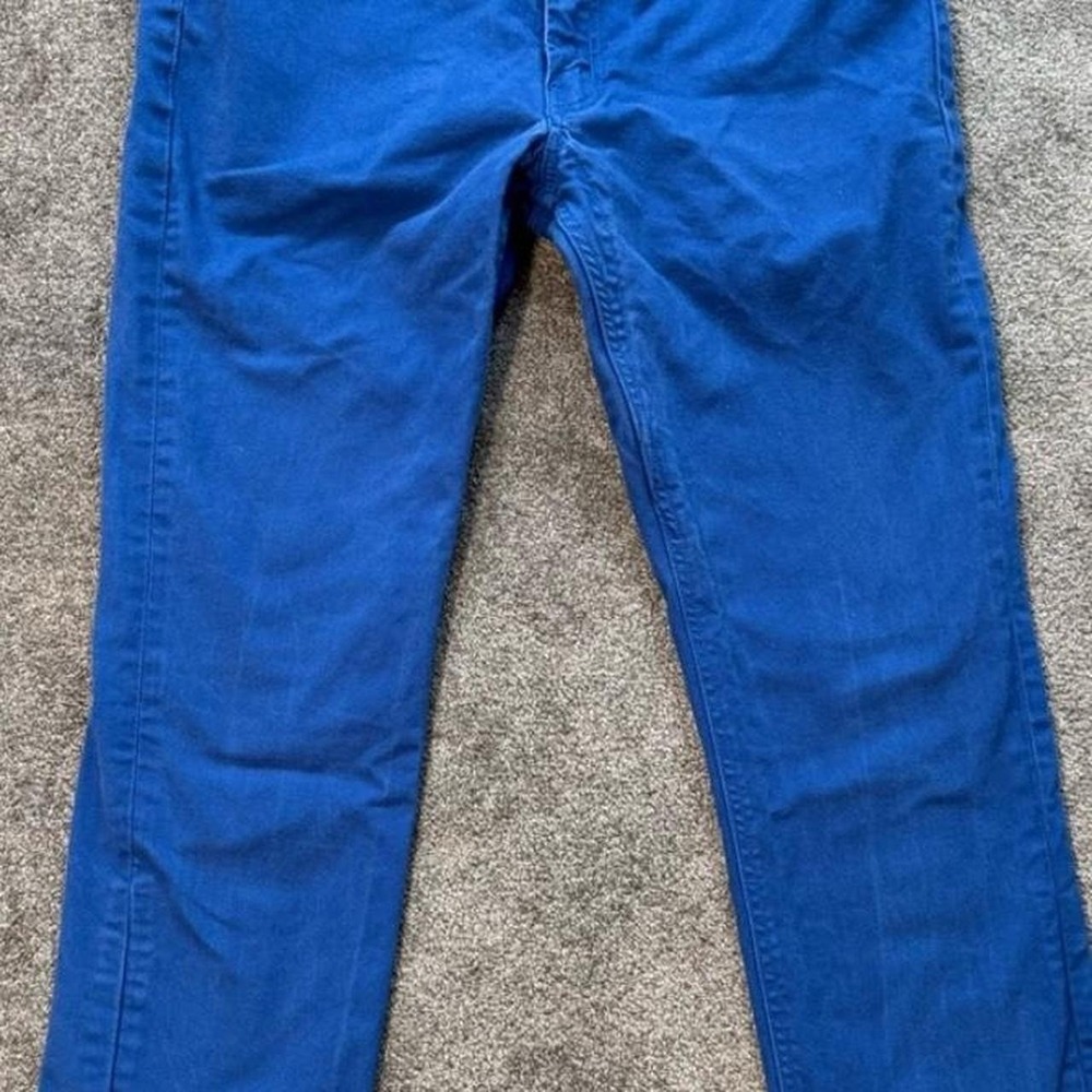 Bold Blue Levis Jeans size 38x30